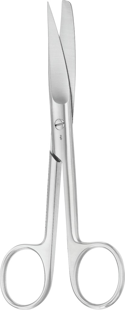 [BC424R] SM/AC 145MM CURVED SURGICAL SCISSORS