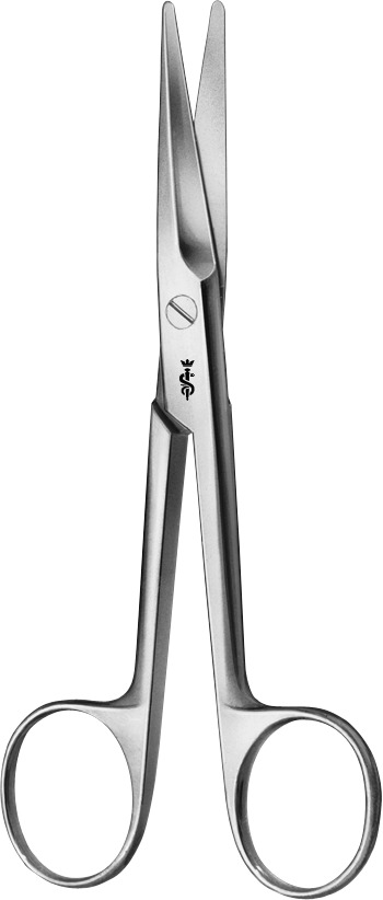 [BC545R] MAYO SCISSORS STRAIGHT 155MM