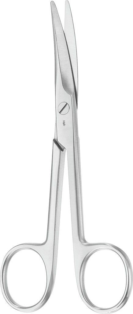 [BC555R] MAYO CURVED SCISSORS 155MM