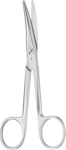 [BB-BC573R] MAYO SCISSORS CURVED 140MM