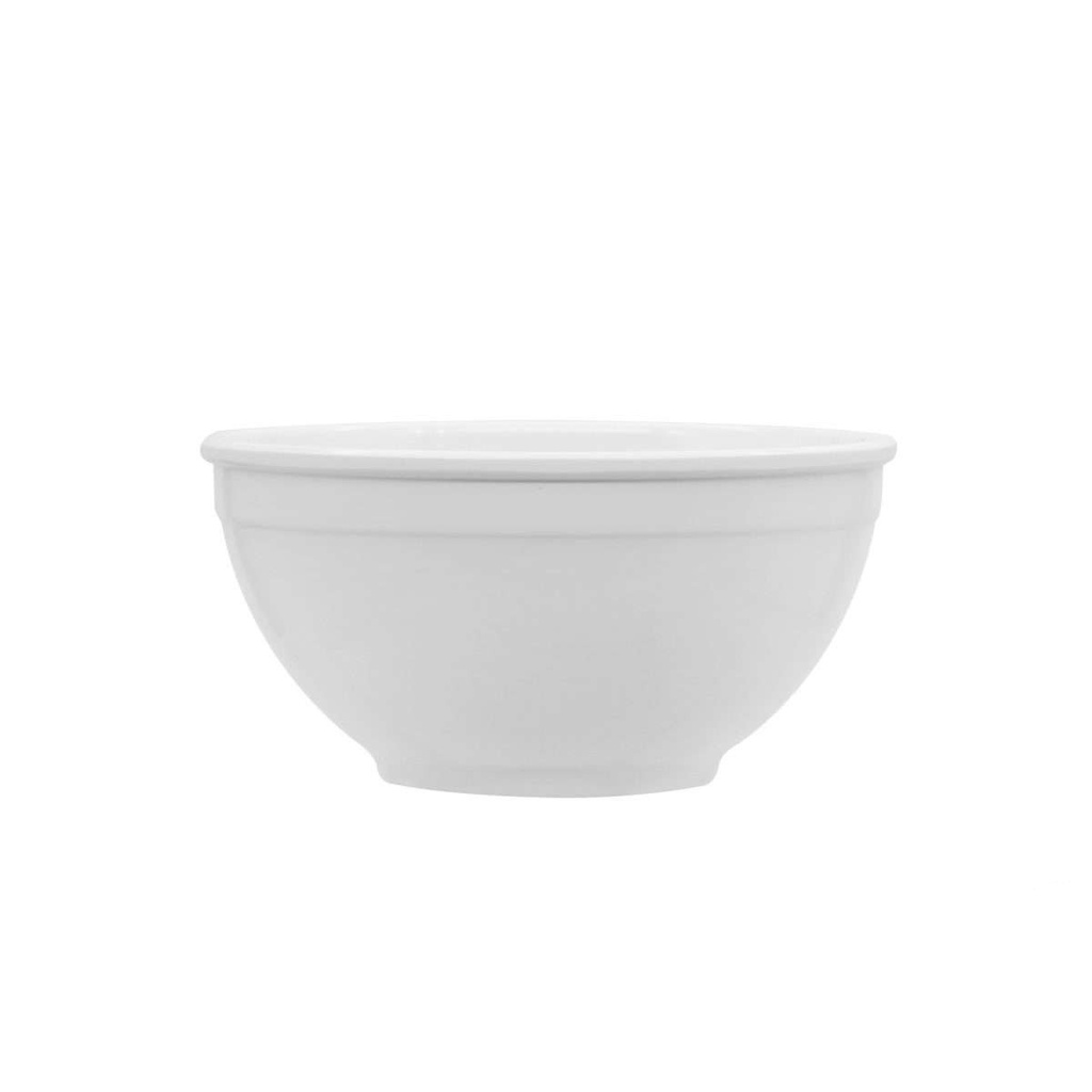 [MCP08189] White melamine bowl diameter 13 cm
