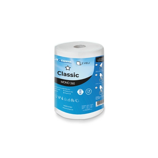 [MCP01060] Maxi towel roll 60 metres pure cellulose 2 ply
