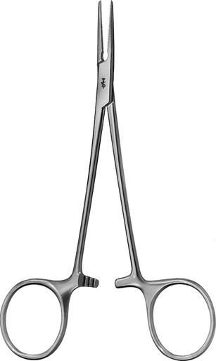 [BH110R] HALSTED HEMOSTATIC HEMOSTAT STRAIGHT PLIERS 125MM