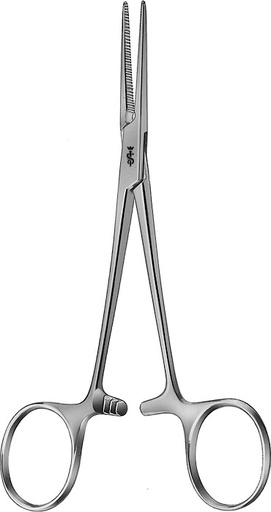 [BH144R] CRILE STRAIGHT HEMOSTATIC CLAMP 140MM