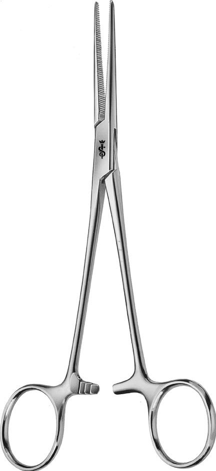 [BH166R] CRILE STRAIGHT HEMOSTATIC CLAMP 160MM