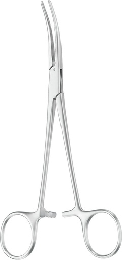 [BB-BH167R] CURVED CRILE HEMOSTATIC CLAMP 160MM