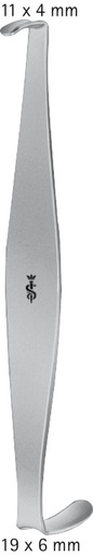 [BB-BT012R] DOUBLE CRILE RETRACTOR 11x4/19x6MM