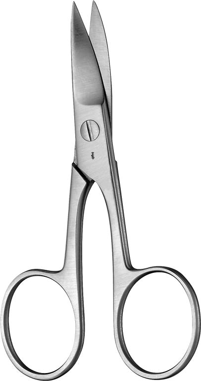 [HF020R] 100MM CURVED NAIL SCISSORS