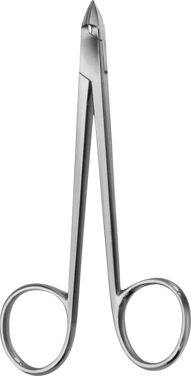 [HF443R] PLIERS PELL.UNGH.CURVED BLADE 102MM