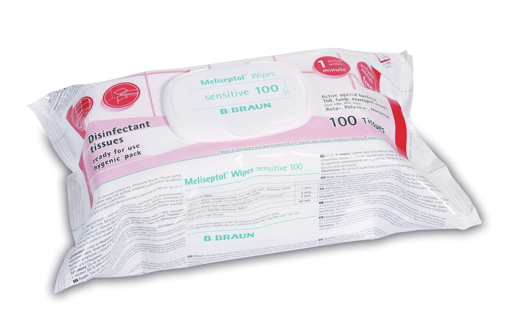 [19894] MELISEPTOL WIPES SENSITIVE 100