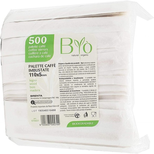 [MCP03035] Individually packaged organic wooden coffee pallets
