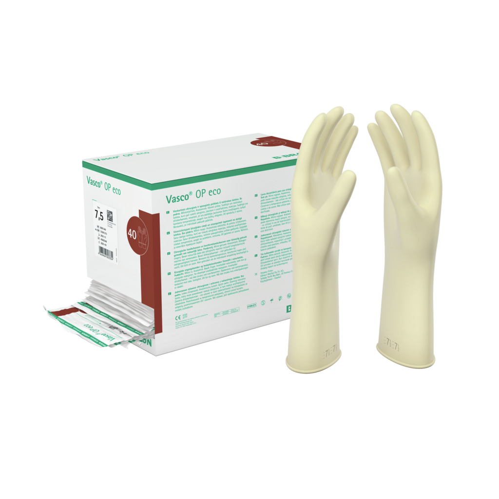 [6081308] VASCO OP ECO 5.5 SURGICAL GLOVES