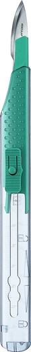 [BA818SU] CARBON STEEL SAFETY DISPOSABLE SCALPEL #18
