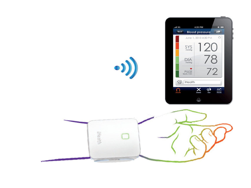 [23501] iHEALTH SENSE BP7 Wrist PRESSURE MONITOR