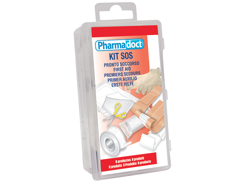 [25335] FIRST AID KIT 8 products - pack of 8 kits