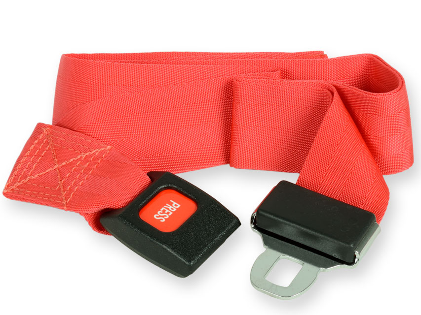 [34012] BELT 5x213 cm TYPE C - red