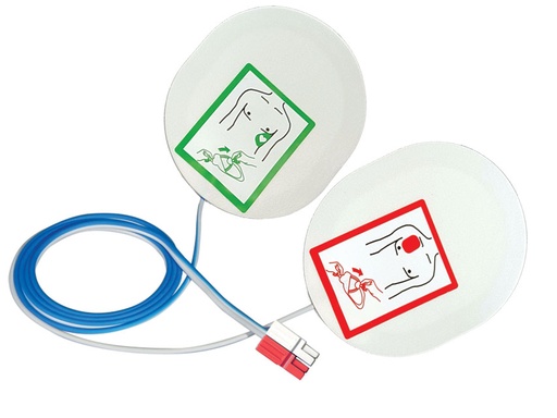 [GM-28258] COMPATIBLE PLATES for defib. Cardiac Science, GE see also 55026