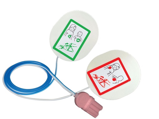 [GM-28269] COMPATIBLE PEDIATRIC PLATES for defib. Philips Laerdal Medical see also 55006