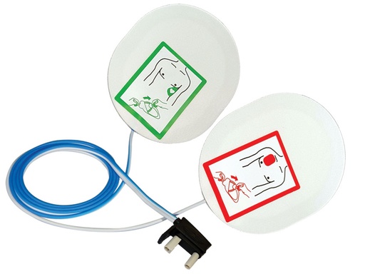[GM-28272] COMPATIBLE PLATES for defib. Cardiaid, Weinmann see also 55028