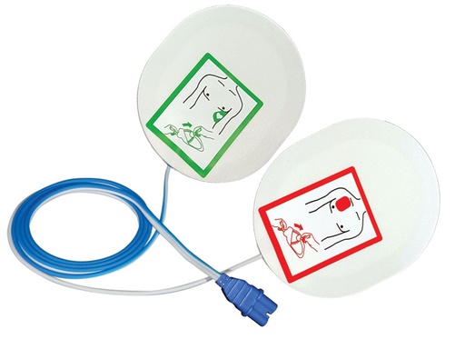 [GM-28276] COMPATIBLE PLATES for defib. Schiller see also 55054