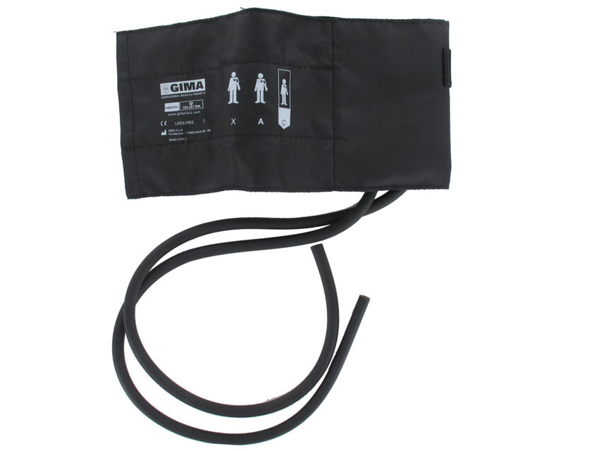 [32839] PEDIATRIC ARMREST + POLMON 2 TUBES 35x11 cm nylon black