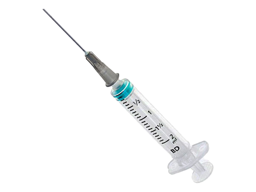 [23869] BD EMERALD SYRINGE WITH NEEDLE 22G 5 ml central LC