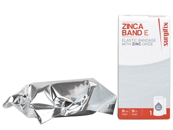 [DMM02001] Zinc oxide bandage 10cm x 10mt Zinca Band E