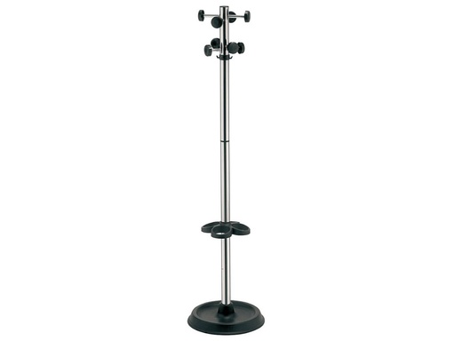 [27989] chrome-plated coat rack
