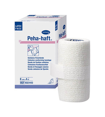[DMM01089] Peha haft cohesive elastic bandage 10 cm x 4 m