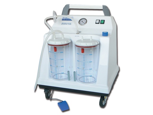[28234] TOBI HOSPITAL ASPIRATOR 2 4-litre pots + foot pedal
