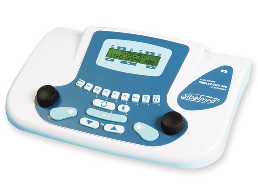 [GM-28614] AUDIOMETER SIBELSOUND 400AOM with W50 airborne+osseous+masking software