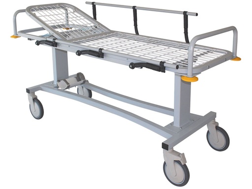 [27804] PROFESSIONAL TROLLEY with side rails and tank holder