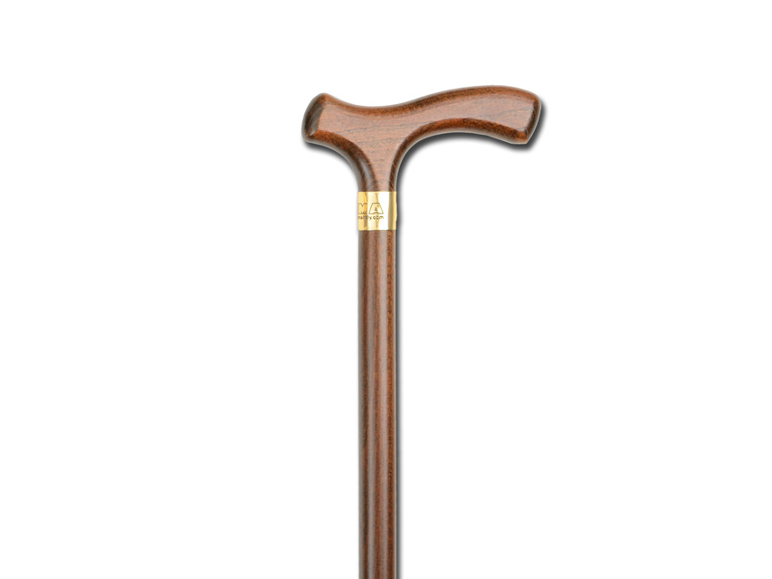 [27763] WOODEN 'RAFFAELLO' T-HANDLE WOMEN'S BRIDGE
