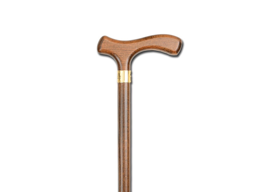 [27762] WOODEN 'RAFFAELLO' T-HANDLE BRIDGE for men
