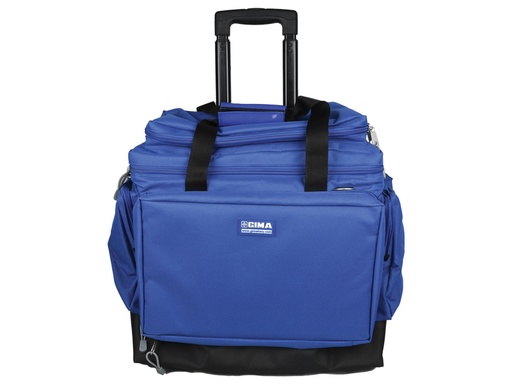 [GM-28882] SMART BAG WITH TROLLEY medium blue