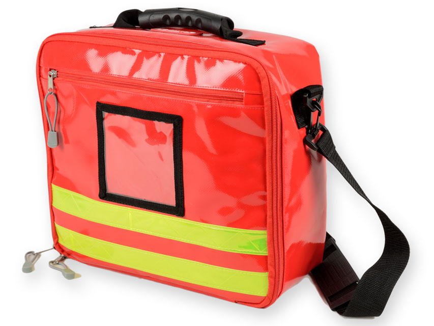[27163] CUBE BAG PVC red