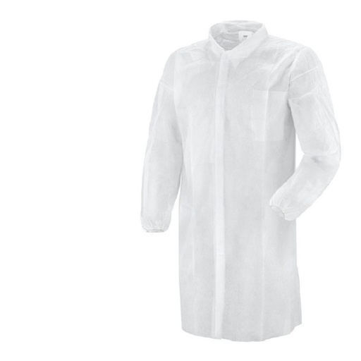 [MGI01275] VELKRO 30 laboratory coat in PLP white size XXL