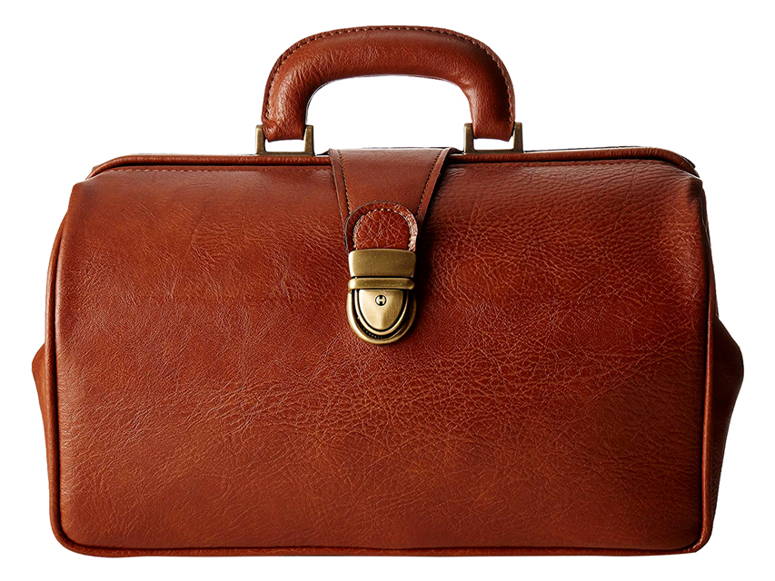 [27101] cognac 'TEXAS SKAY' BAG
