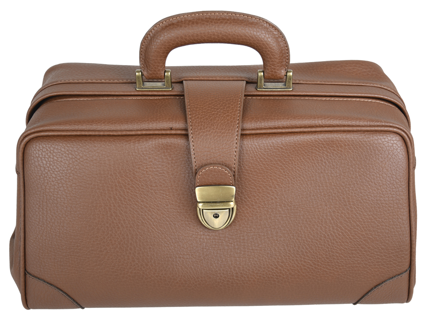 [27104] cognac 'NURSE SKAY' BAG