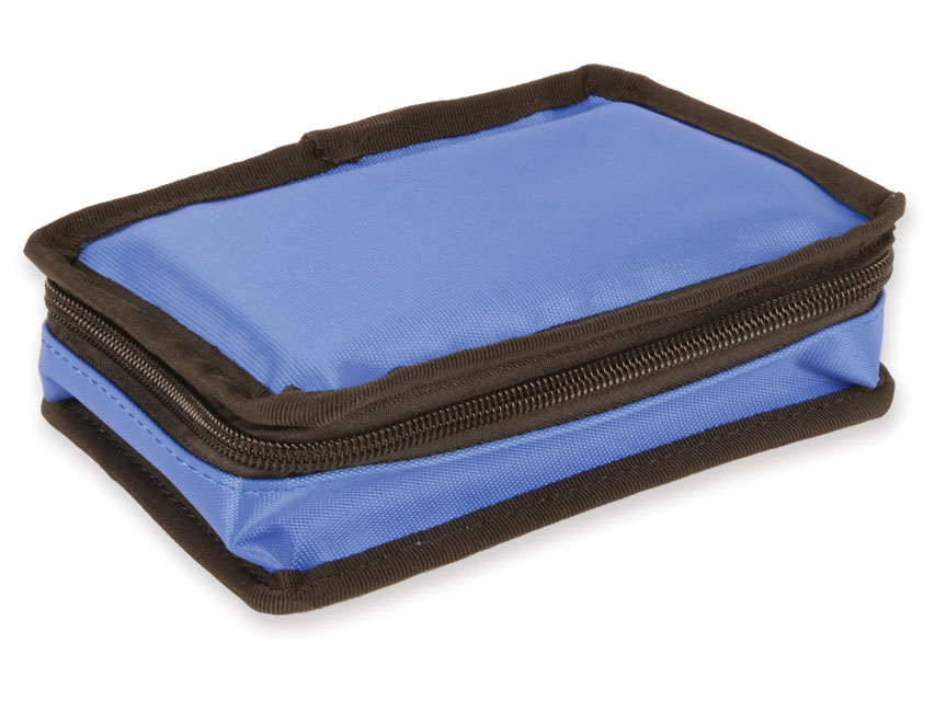 [27254] MINI DIABETIC BAG empty nylon blue