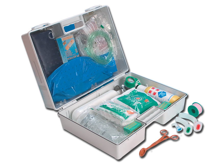 [34151] GIMA 3 FIRST AID KIT + OXYGEN