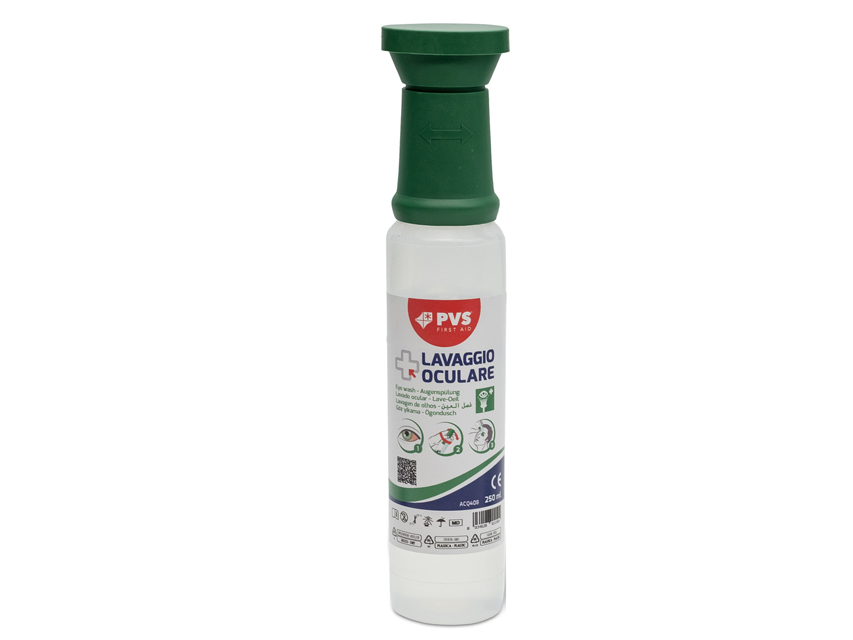 [34887] EYE WASHING SOLUTION 250 ml sterile replacement