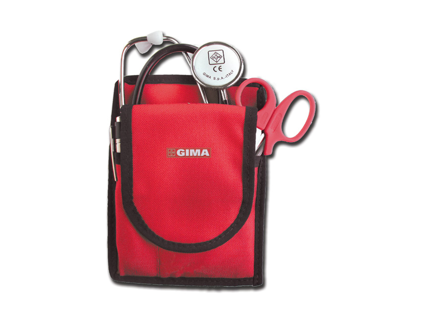 [27145] Flat HOLSTER cordura red