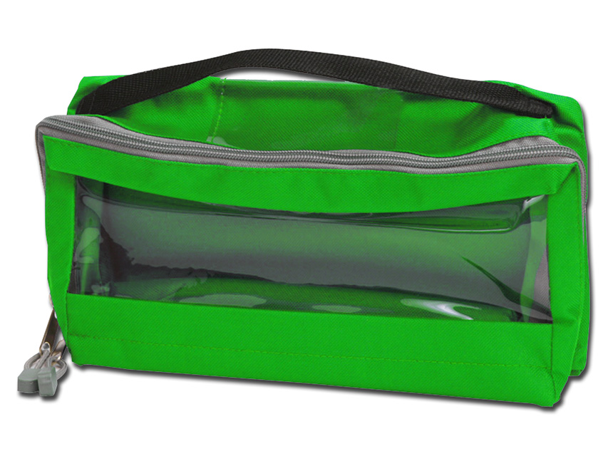 [27191] E3 padded bag with green handle