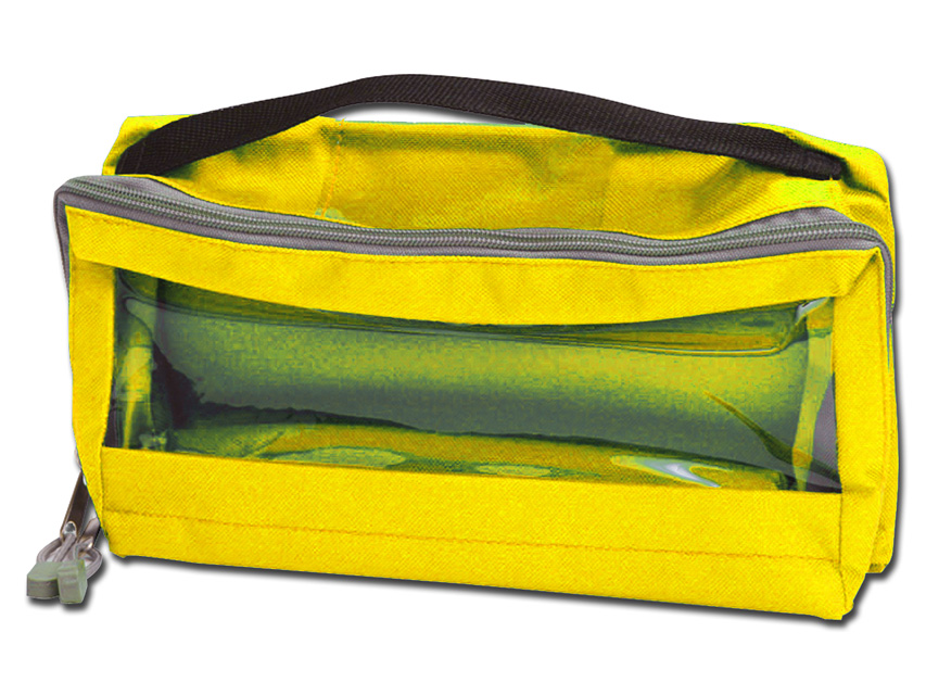 [27190] Yellow padded E3 HANDBAG with handle