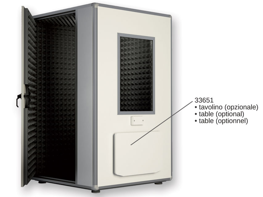 [33653] AUDIOMETRIC CABIN PRO 30 132x132x242 cm