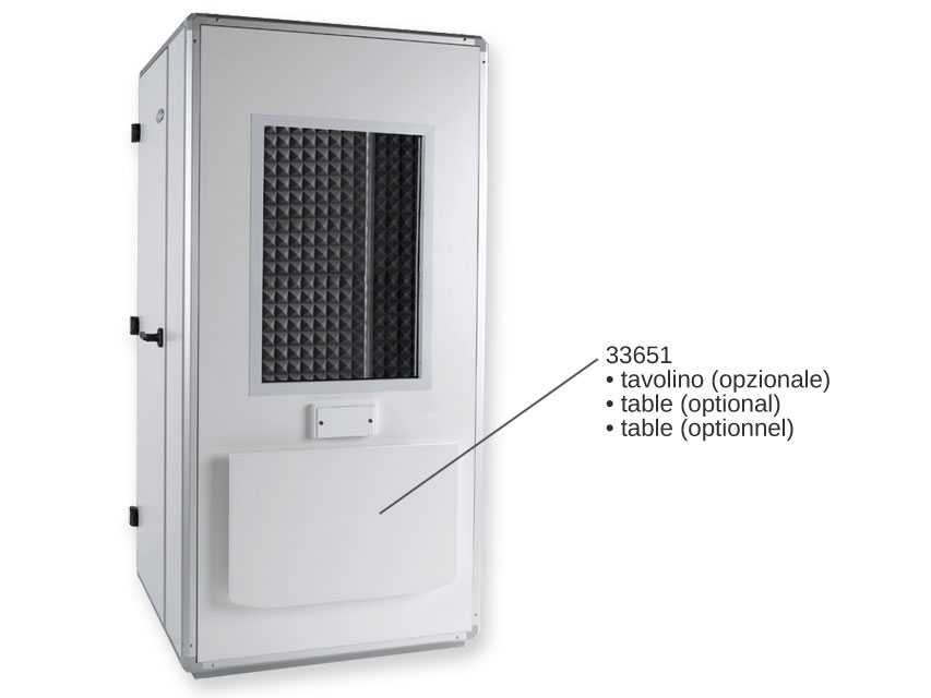 [33654] PRO 30 AUDIOMETRIC CABIN 107x107x242 cm