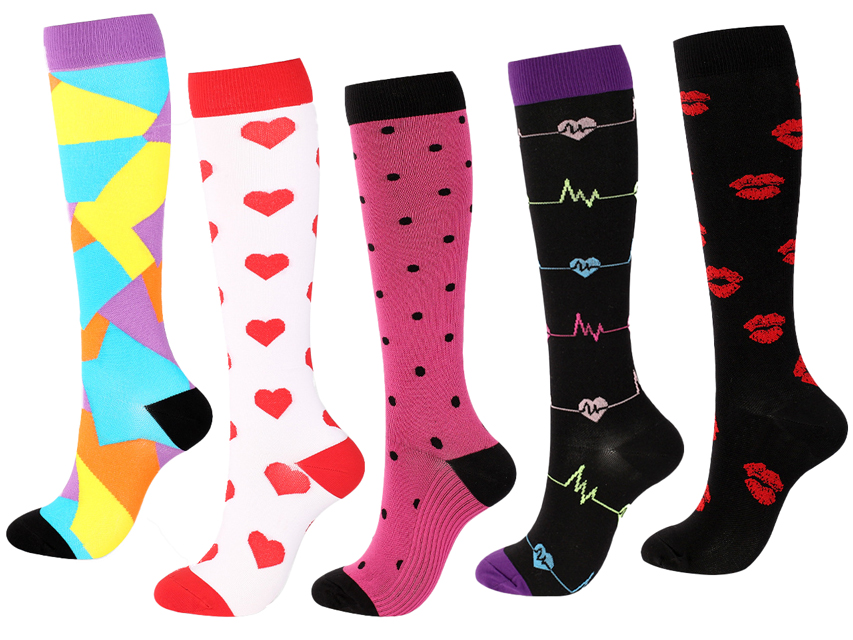 [41201] FUNNY SM compression socks design 2