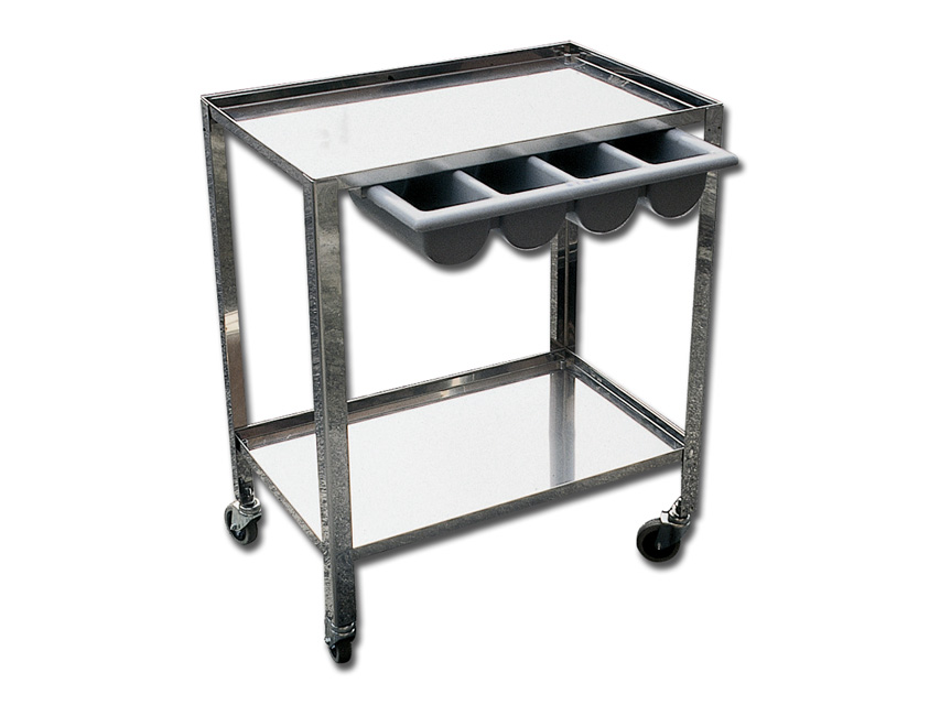 [27430] ALL-STAINLESS TROLLEY