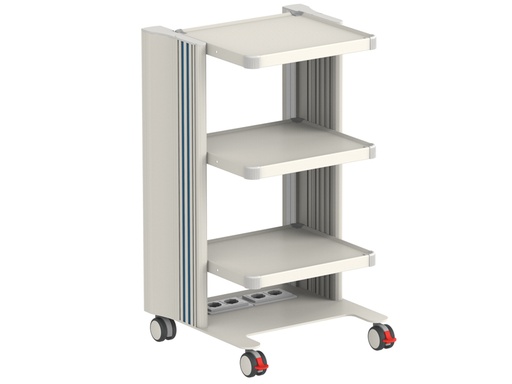 [GM-28954] EASY POWER TROLLEY 3 shelves 40x36 cm + base